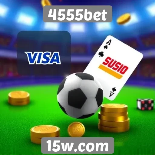 Métodos de pagamento oferecidos por 4555bet